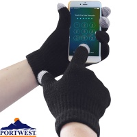 Portwest Touchscreen Knit Glove - GL16