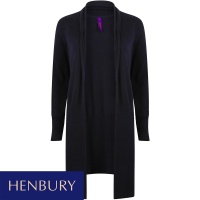 Henbury Women's Longline Open Cardigan - HB719