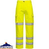 Portwest Ladies Hi-Vis Workwear Trousers - LW71