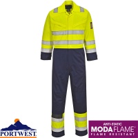 Modaflame Hi Vis Inherently Flame Retardant Coverall - MV28