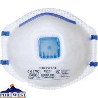 FFP2 Valved Dust Mist Respirator (10) - P201