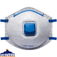 FFP2 Carbon Valved Dust Mist Fume Respirator (10) - P220