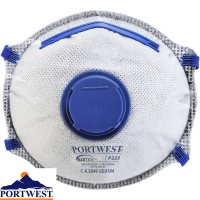 FFP2 Carbon Valved Dolomite Respirator (10) - P223