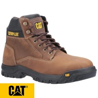 Cat Median Lace Up Safety Boot - MEDIAN