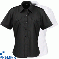 Premier Ladies Short Sleeve Pilot Shirt - PR312