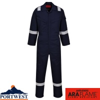 Portwest Araflame Silver Coverall - AF73