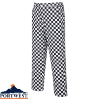 Portwest Harrow Chefs Trousers - S068