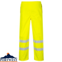 Portwest Hi-Vis Breathable Trousers  - S487