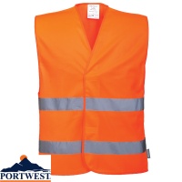 Portwest Hi-Vis Two Band Vest - C474