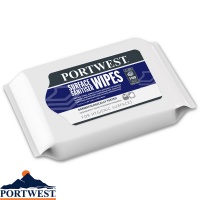 Portwest Surface Wipes (100 Wipe Pack) - IW51