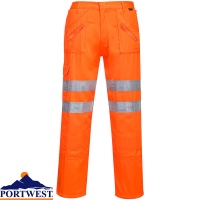 Portwest Hi Vis Rail Action Trousers - RT47