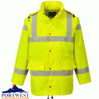 Portwest Hi Vis Breathable Jacket (Class3) - RT60