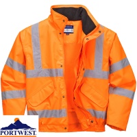 Portwest Hi Vis Breathable Bomber Jacket (Class3) - RT62