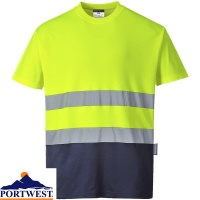 Portwest Two Tone Cotton Comfort T-Shirt - S173
