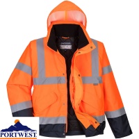 Hi-Vis Two Tone Bomber Jacket - S266