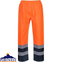 Portwest Hi Vis Two Tone Traffic Trousers - S486