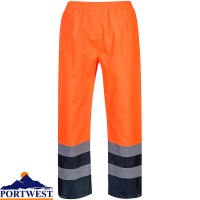 Portwest Hi Vis Two Tone Traffic Trousers - S486