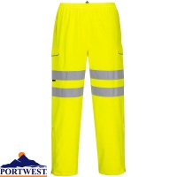 Portwest Hi-Vis Waterproof & Breathable Extreme Trouser - S597