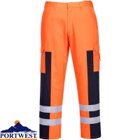 Portwest Hi-Vis Ballistic Trouser - S919