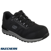 Skechers Bulklin Lace Up Safety Trainer - SK77180EC