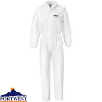 Portwest Disposable Coveralls BizTex Microporouse  type 6/5 - ST40