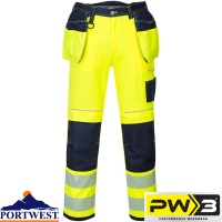 Portwest PW3 Vision Hi-Vis Trousers - T501X