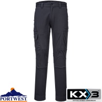 Portwest KX3 Slim Fit Cargo Trouser - T801
