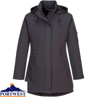 Portwest Womens Carla Softshell Showerproof Jacket (3L) -   TK42X