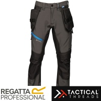 Regatta Strategic Softshell Trousers Windproof Water Resistant - TRJ368R