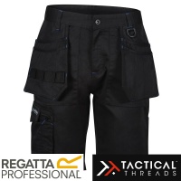 Regatta Strategic Softshell Trousers Windproof Water Resistant