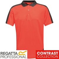 Regatta Contrast Quick Wicking Polo Shirt - TRS174