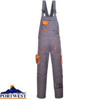 Portwest Texo Contrast Bib & Brace - TX12X