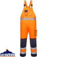 Portwest Texo Hi Vis Bib & Brace - TX52