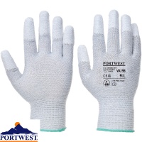 Portwest Vending Antistatic / ESD PU Fingertip Glove - VA198