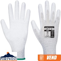Portwest Vending Antistatic / ESD PU Palm Glove - VA199