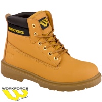 WorkForce S1P Honey Leather Safety Boot - WF301P