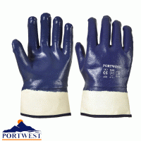 Portwest Nitrile Fully Dipped Safety Cuff - A302