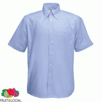 Fruit of the Loom Short Sleeve Oxford Shirt - SS112