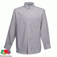 Fruit of the Loom Long Sleeve Oxford Shirt - SS114